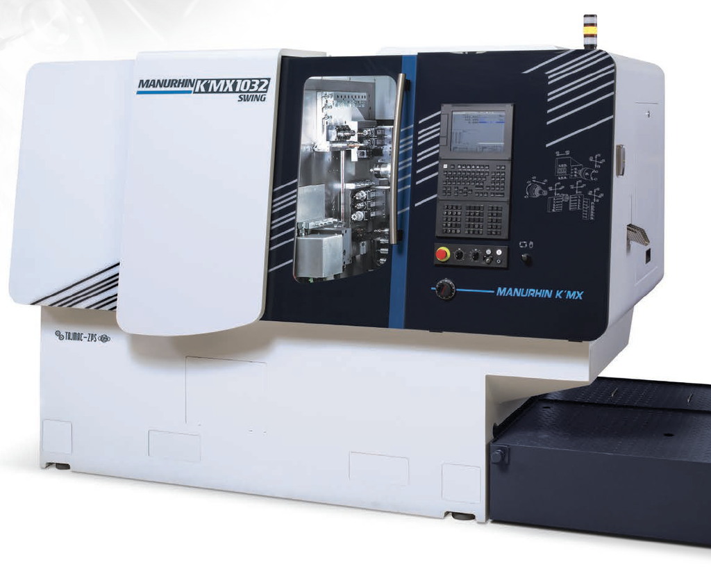 Manurhin K'MX 1032 CNC Swiss Type Lathe (12 Axis) 