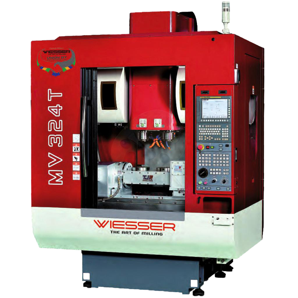 VATAN CNC | Wiesser MV324T Çift Spindle CNC İşleme Merkezi