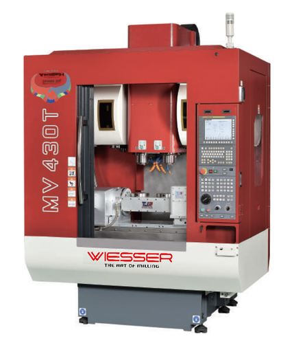 Wiesser MV430T Double Spindle CNC Machining Center