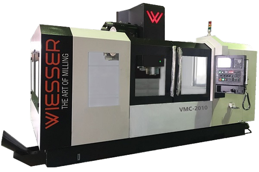[MAK-Wie-VMC] Wiesser MCV2010 Box Way CNC Machining Center (Open Case)